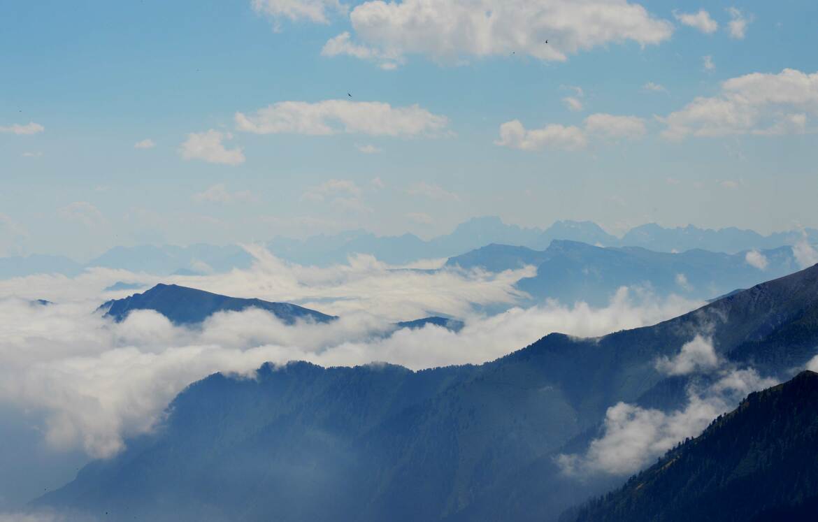 Entre les nuages