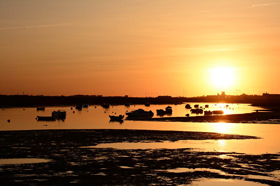 Coucher de soleil à Faro