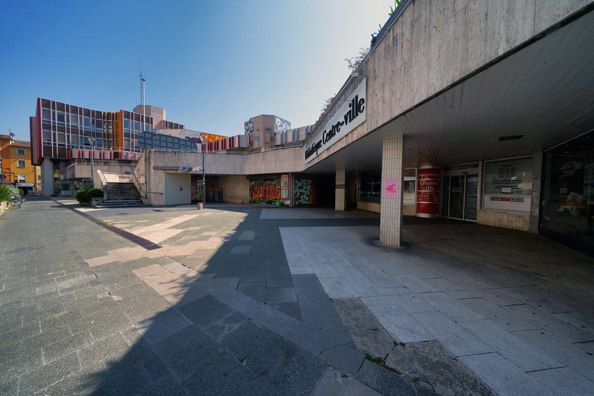 bibliothèque du centre ville