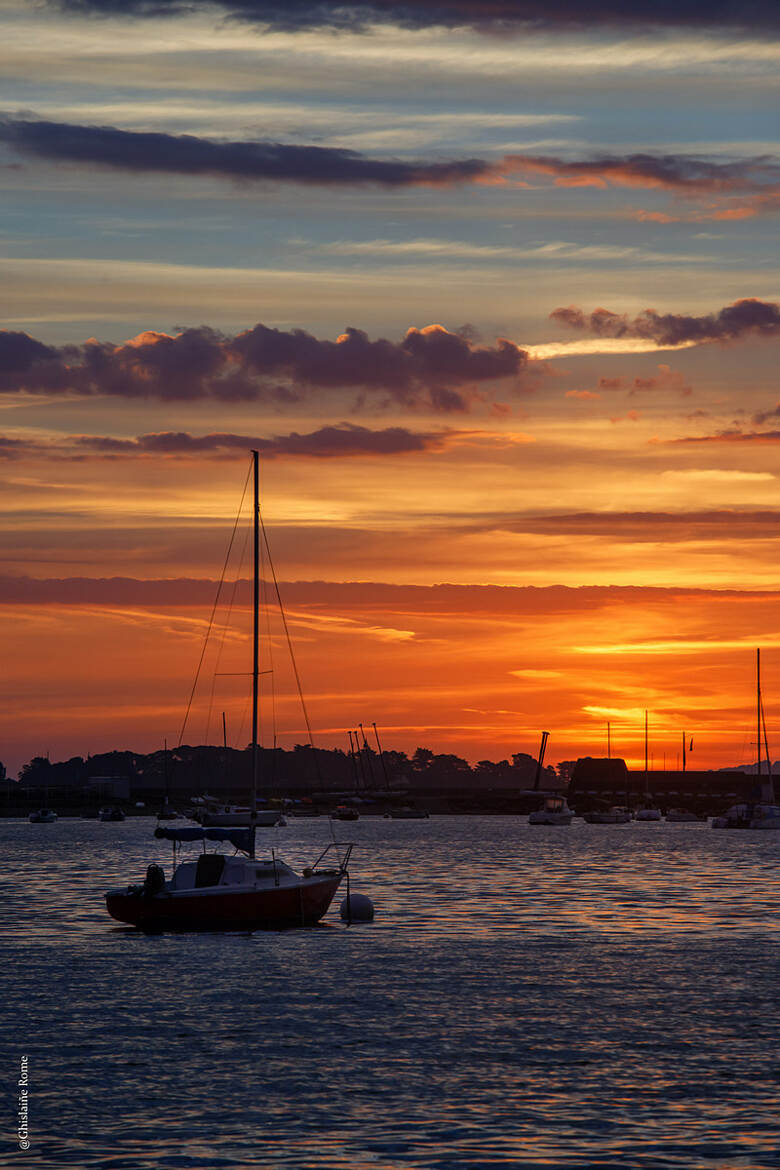 Lever de soleil sur Saint Pol de Léon