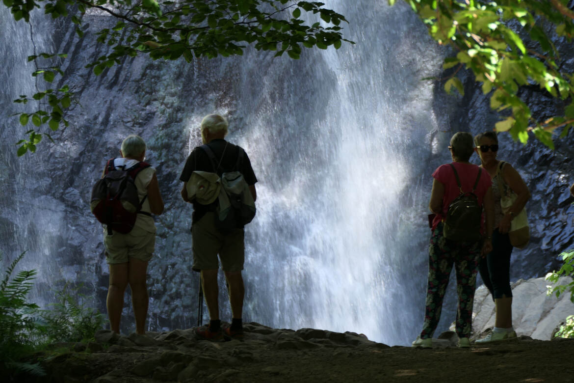 La cascade de Queureuilh