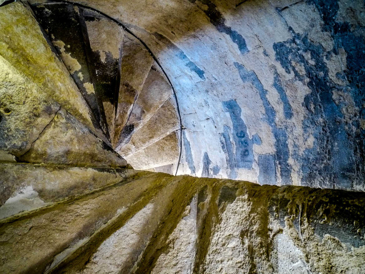L' escalier à vis au Petit Palais Avignon