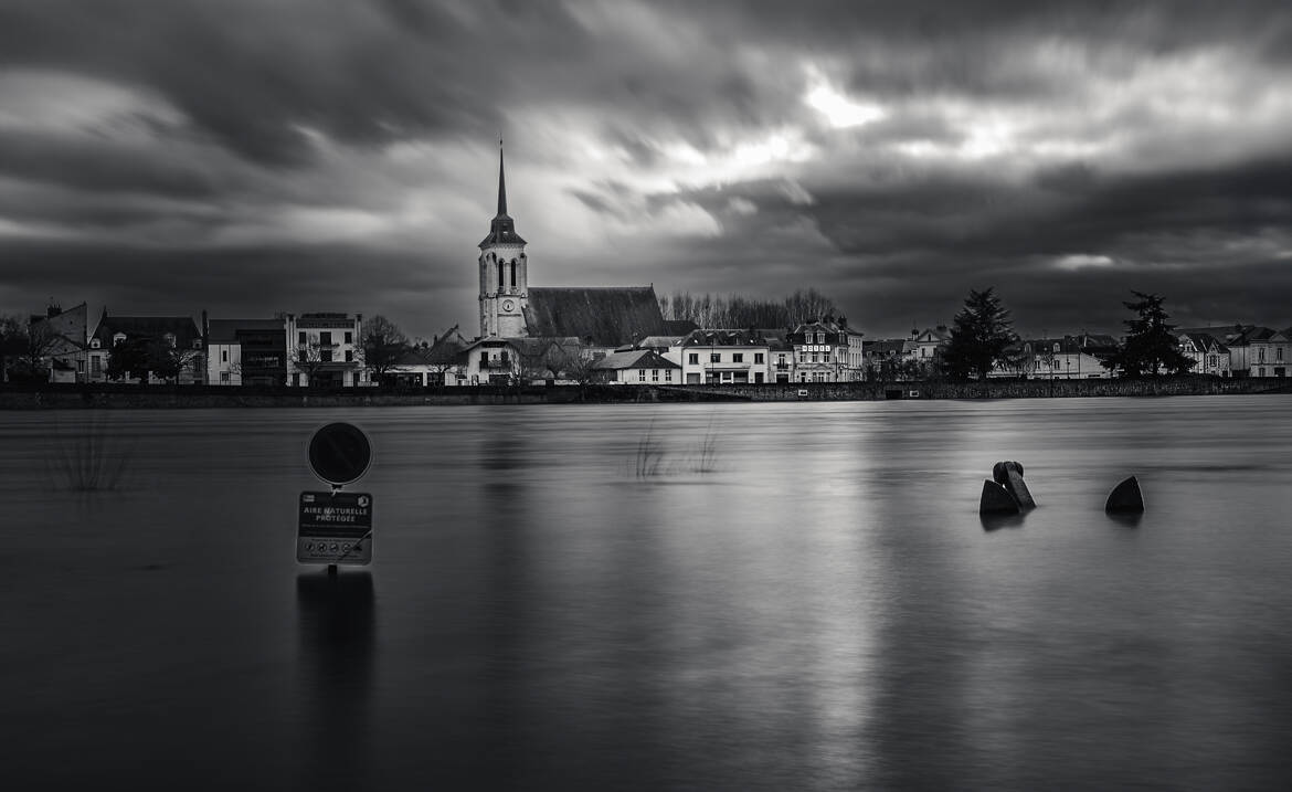 Loire en crue