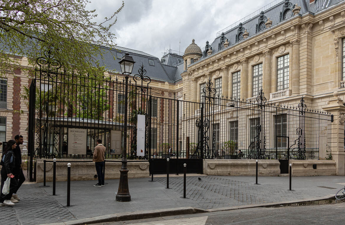 PARIS LA BNF site Richelieu