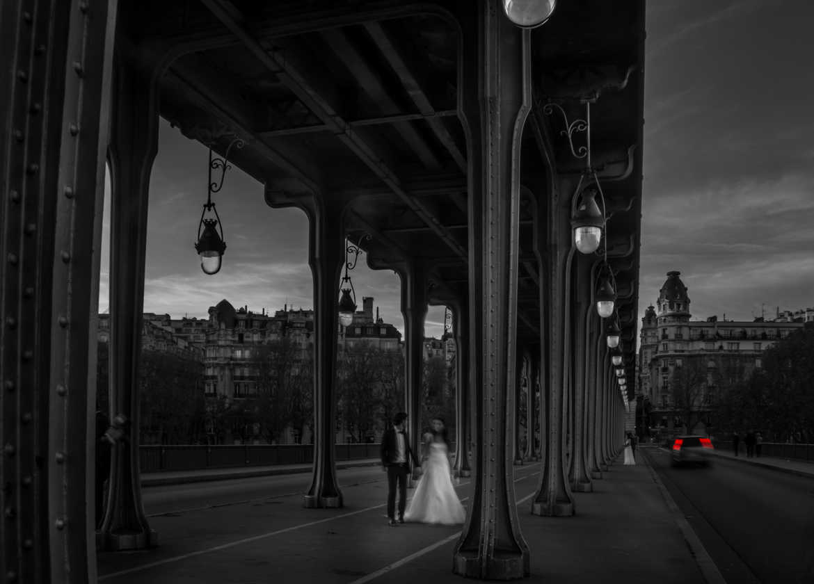 Les mariés du Pont de Bir-Hakeim