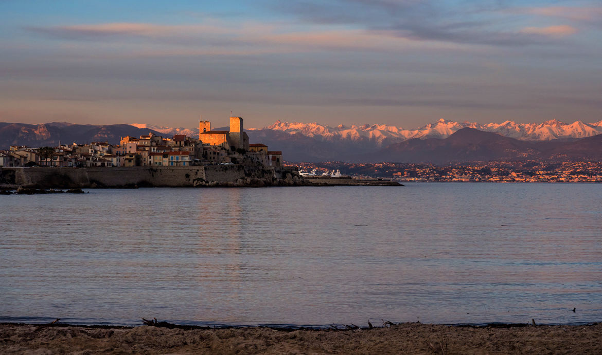 Antibes sunset 1