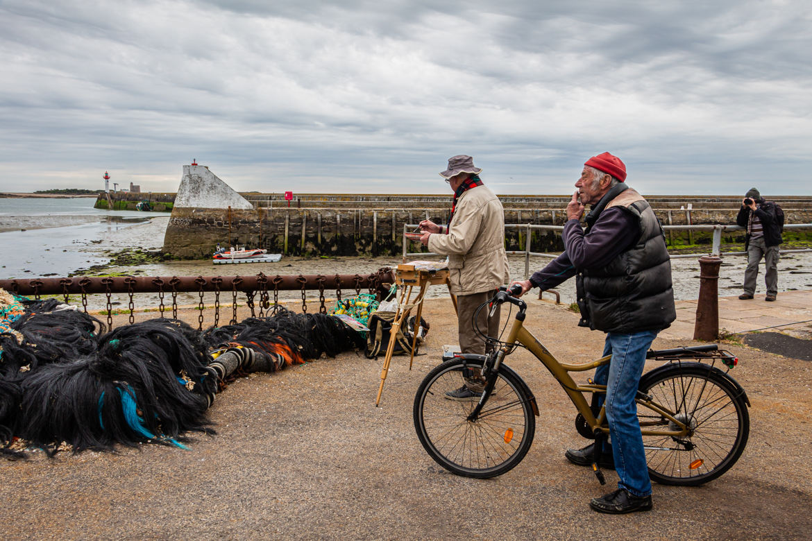 ''Le peintre, le cycliste et le photographe''