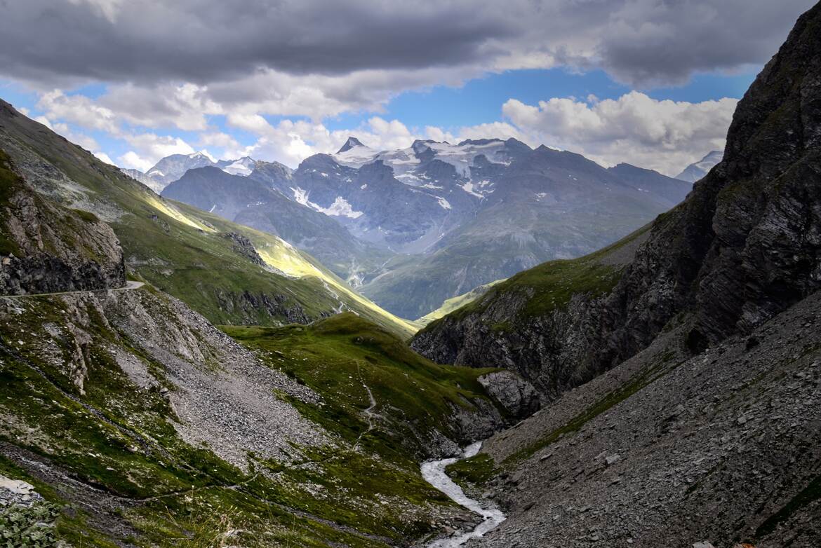 sur la route de l'Iseran