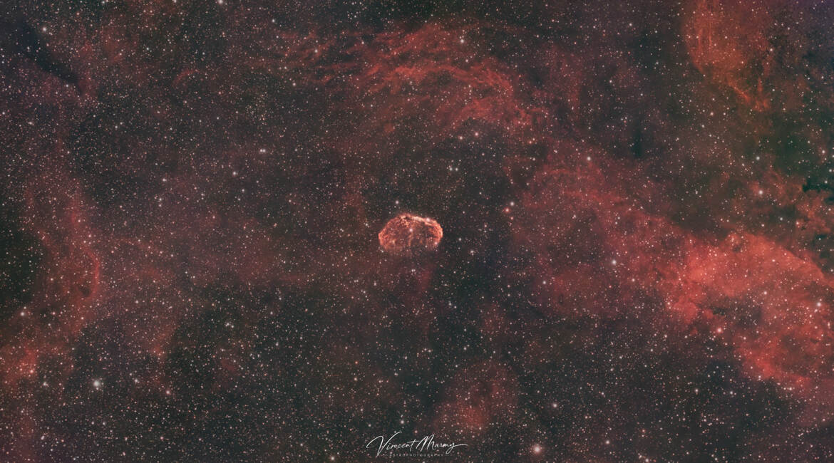 NGC 6888 - La nébuleuse du croissant