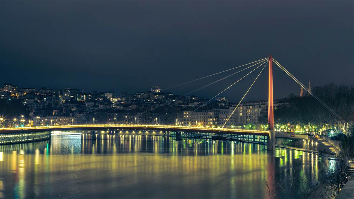 Passerelle lyonnaise