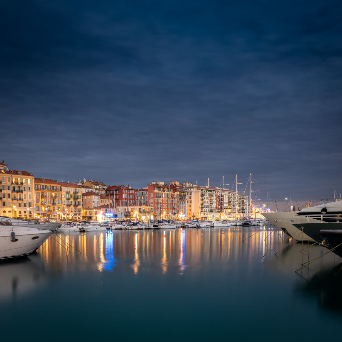 Port by night