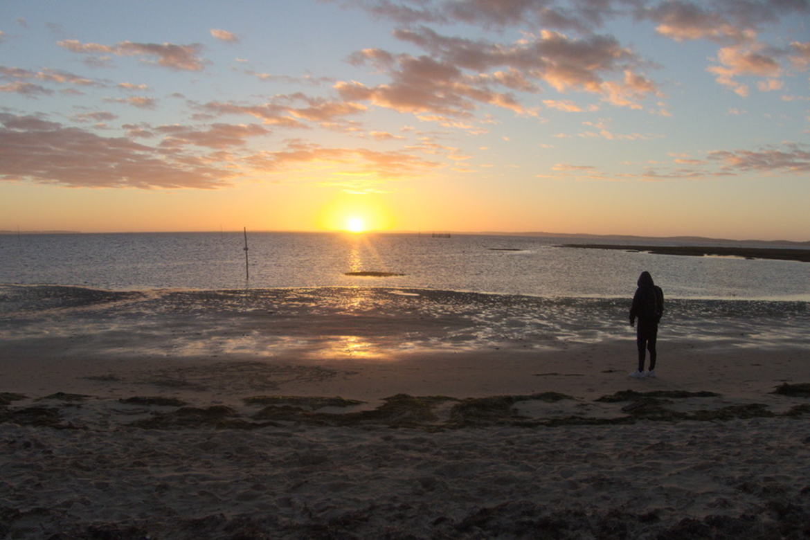 coucher de soleil