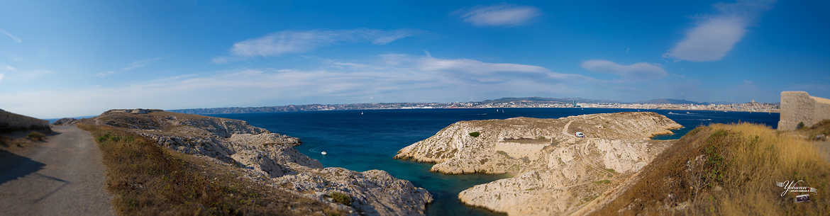 Marseille depuis le Frioul