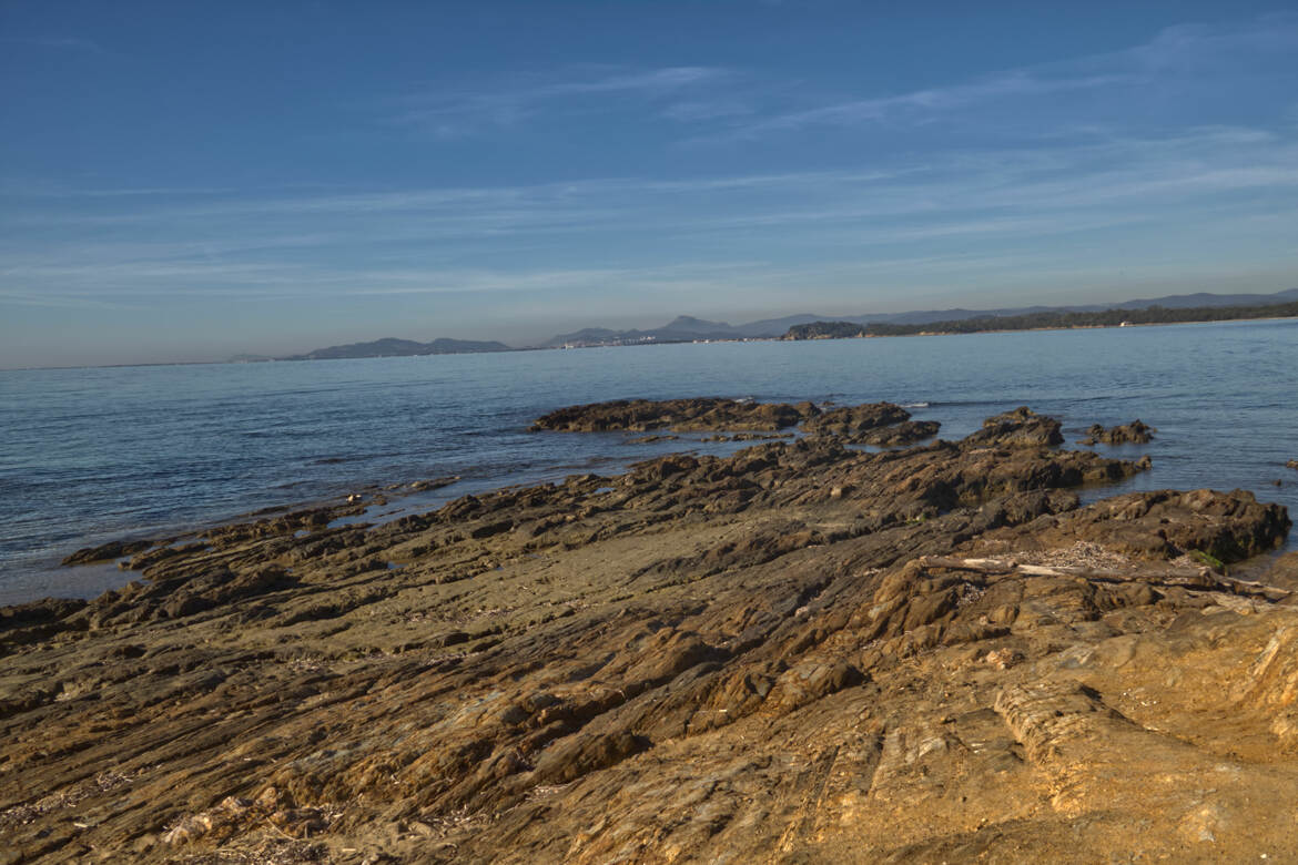 plage de rochers