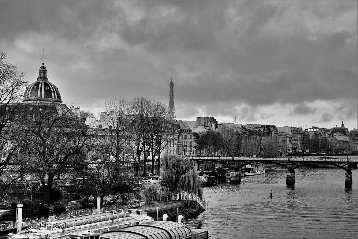 Un cilel chargé sur Paris