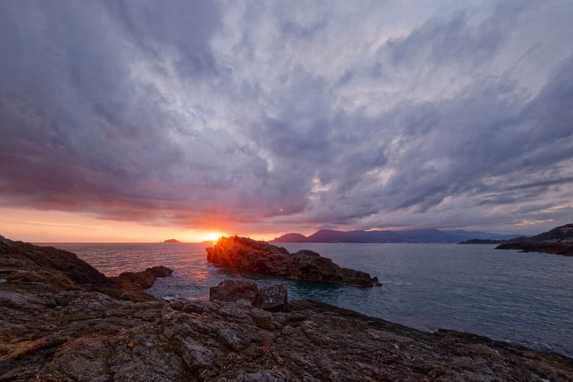 Derniére lueur en Ligurie.