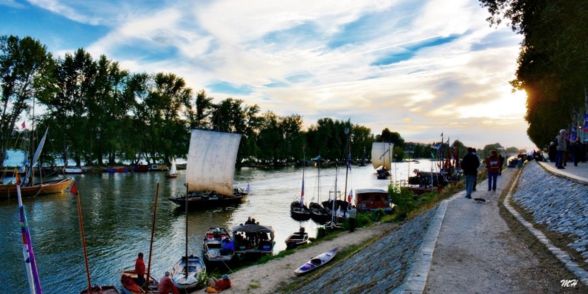 Un soir sur la Loire