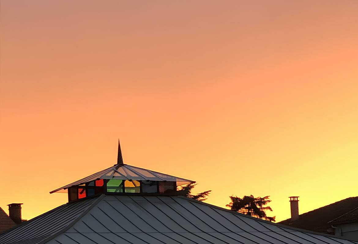 Un coucher de soleil