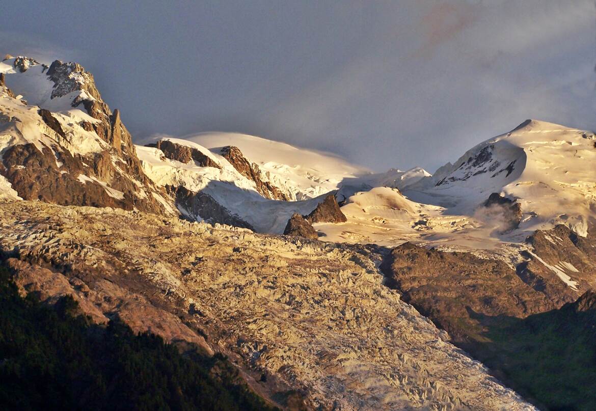 Mer de glace en 2008