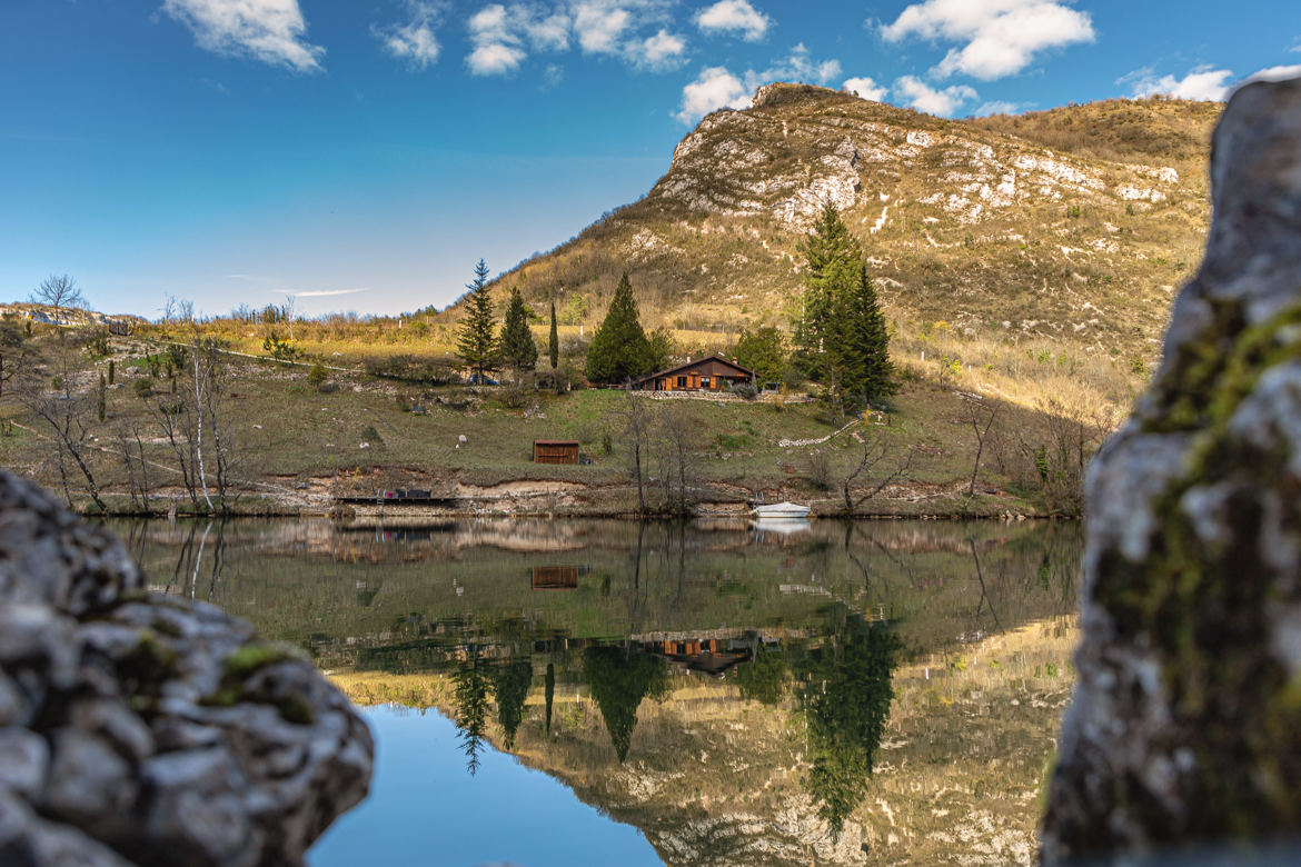 Reflet sur l Ain