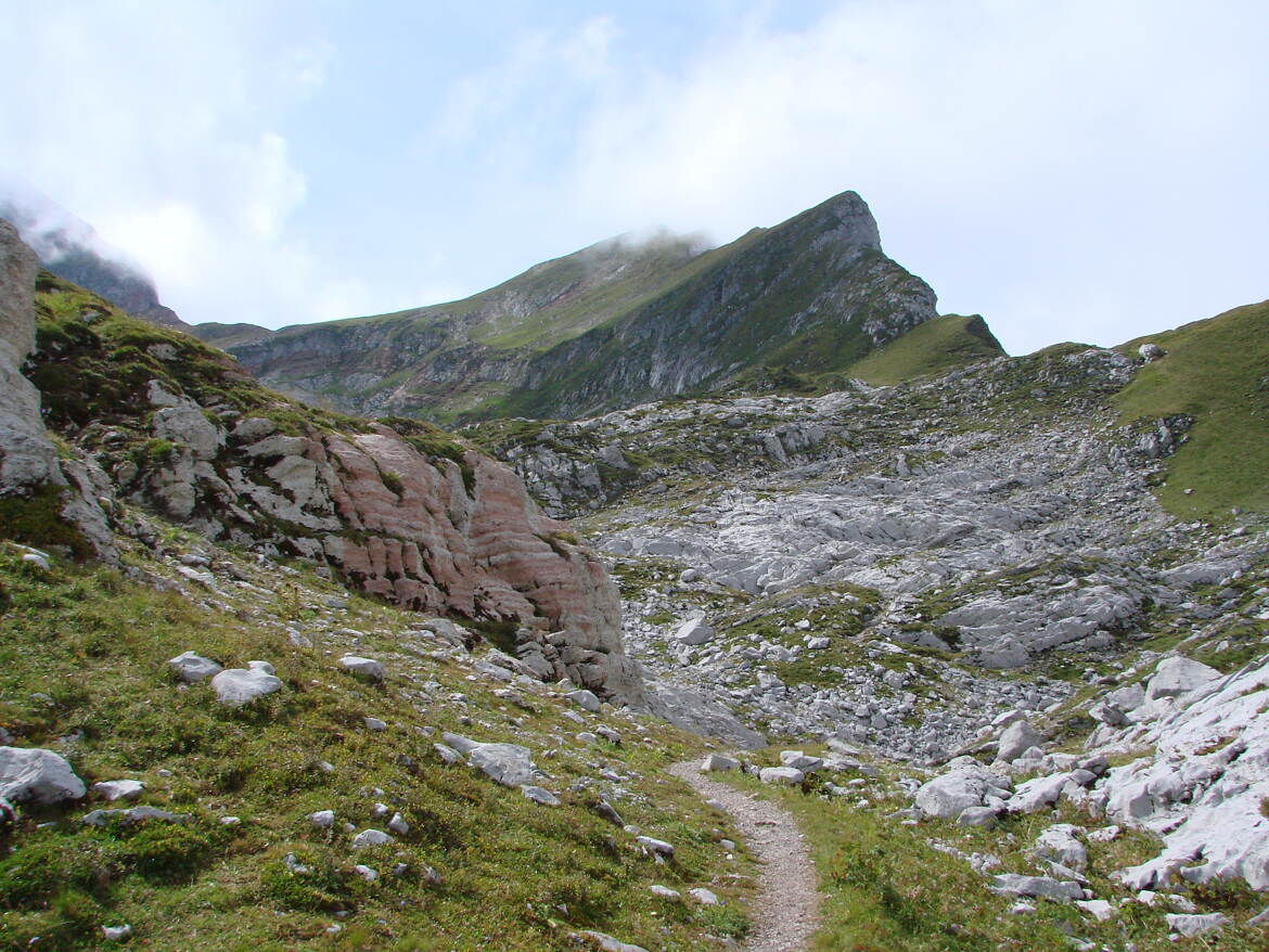 Dans un paysage coloré