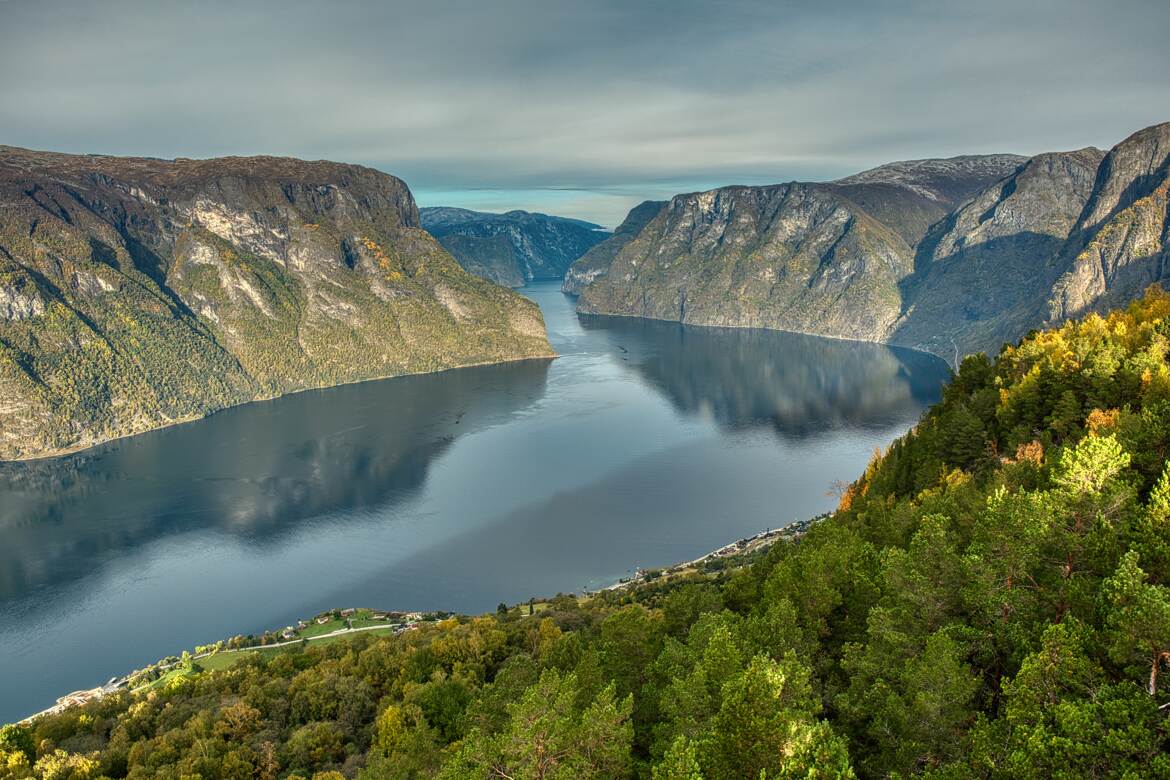 Aurlandsfjord.