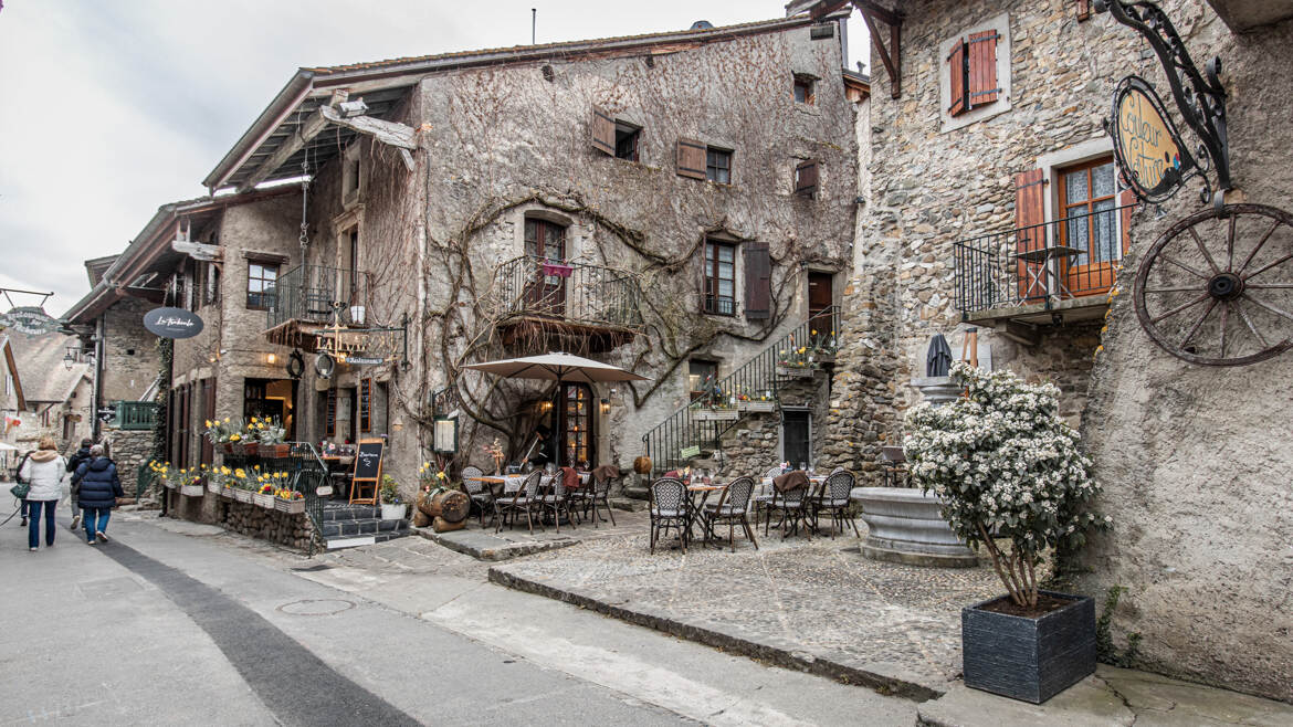 Dans les rues d'Yvoire