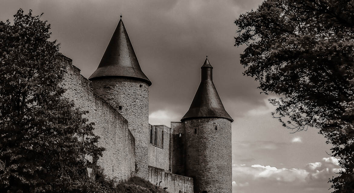 Le château et ses 2 tours