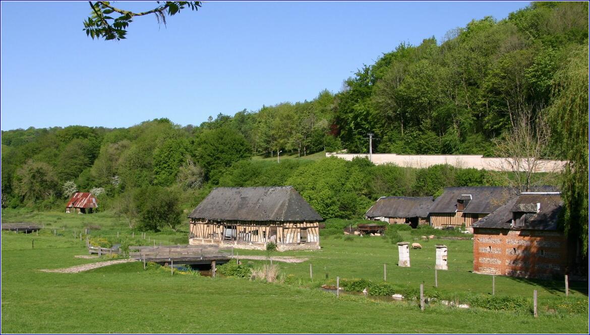 Ferme normande abandonnée