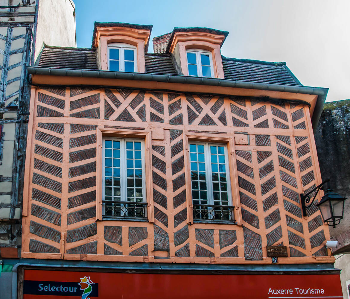 Belles façades Auxerroise