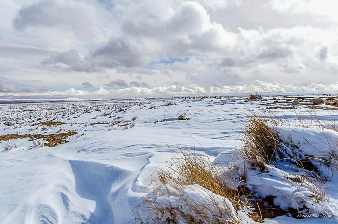 Neige au désert