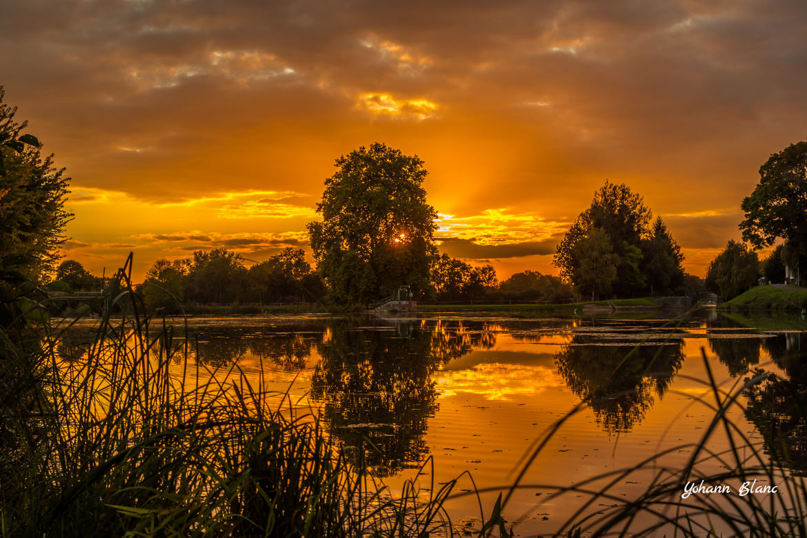 coucher de soleil