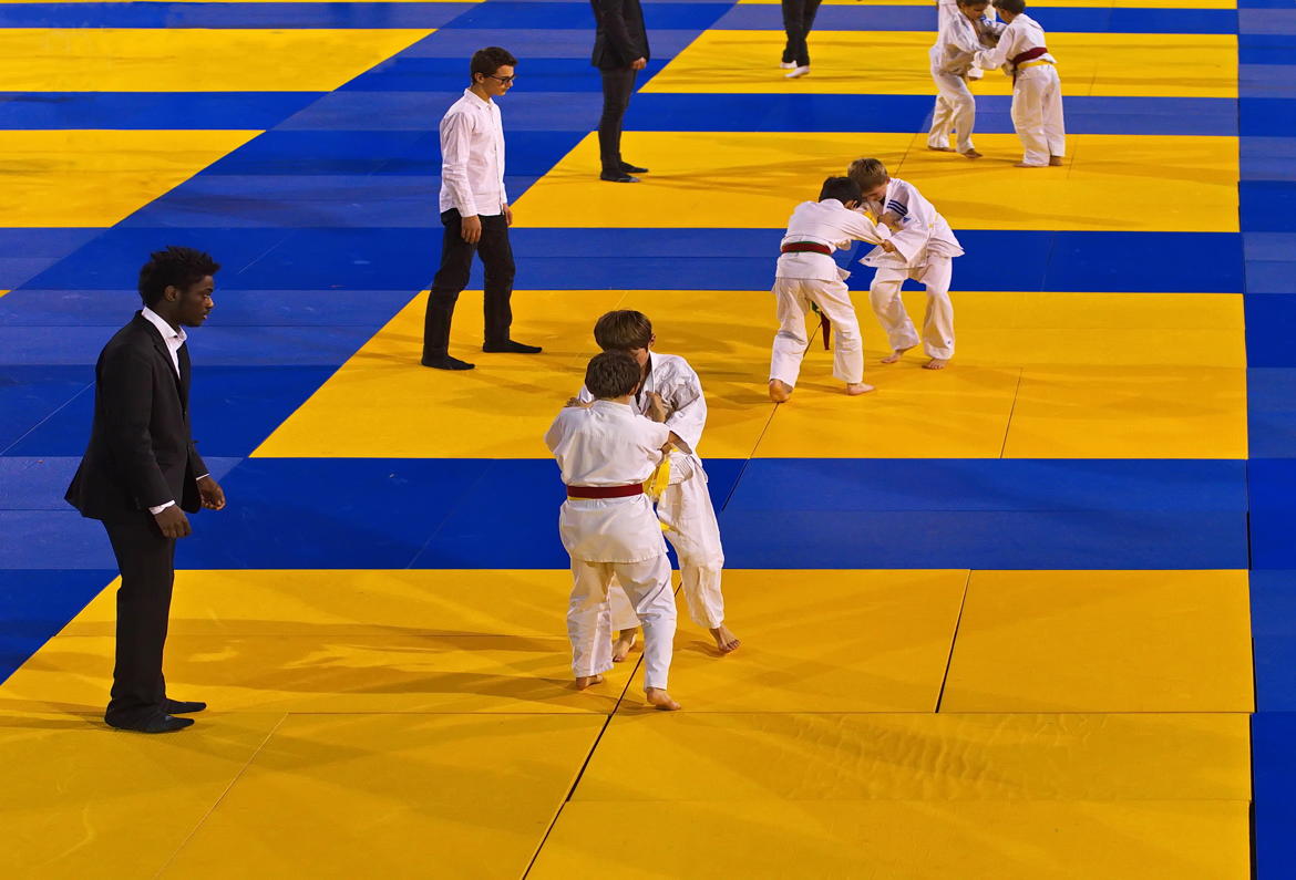 Compétition de judo