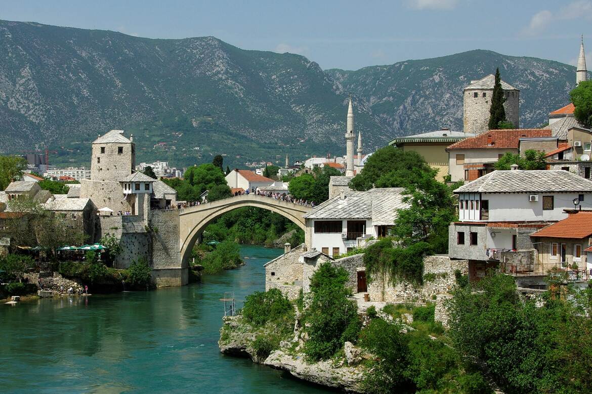 Mostar : Le Pont de la Réconciliation