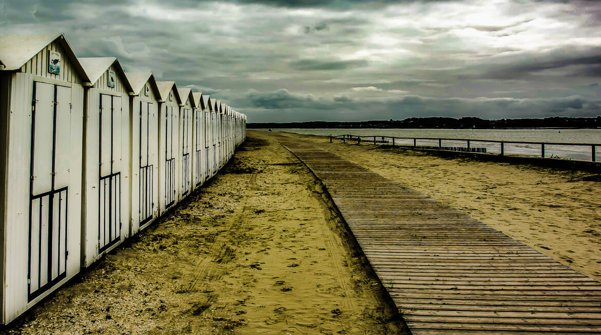 Les Cabines en Baie de Somme