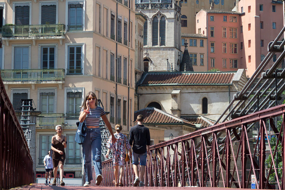 La passerelle Saint Vincent