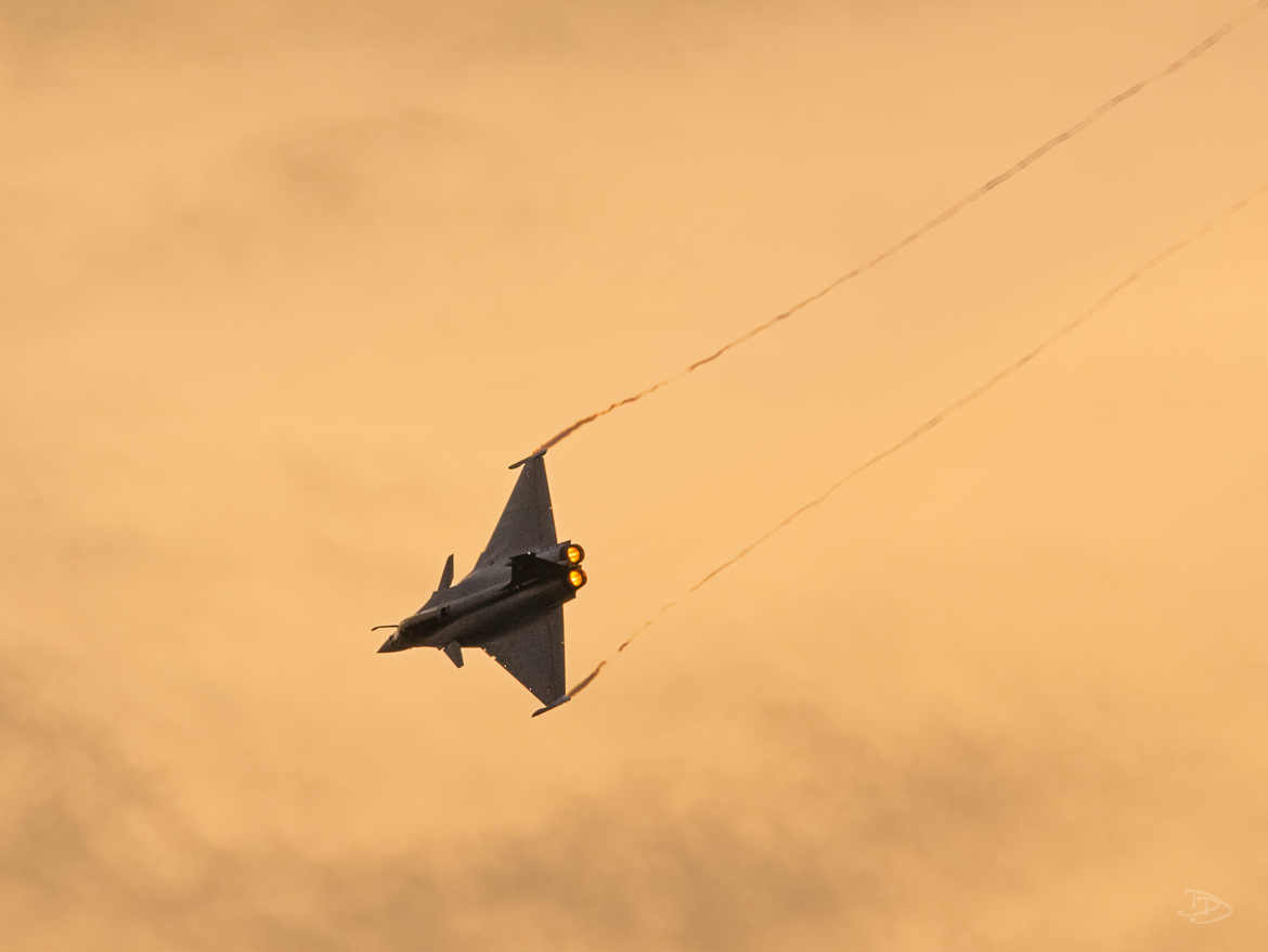 Le Rafale en virage