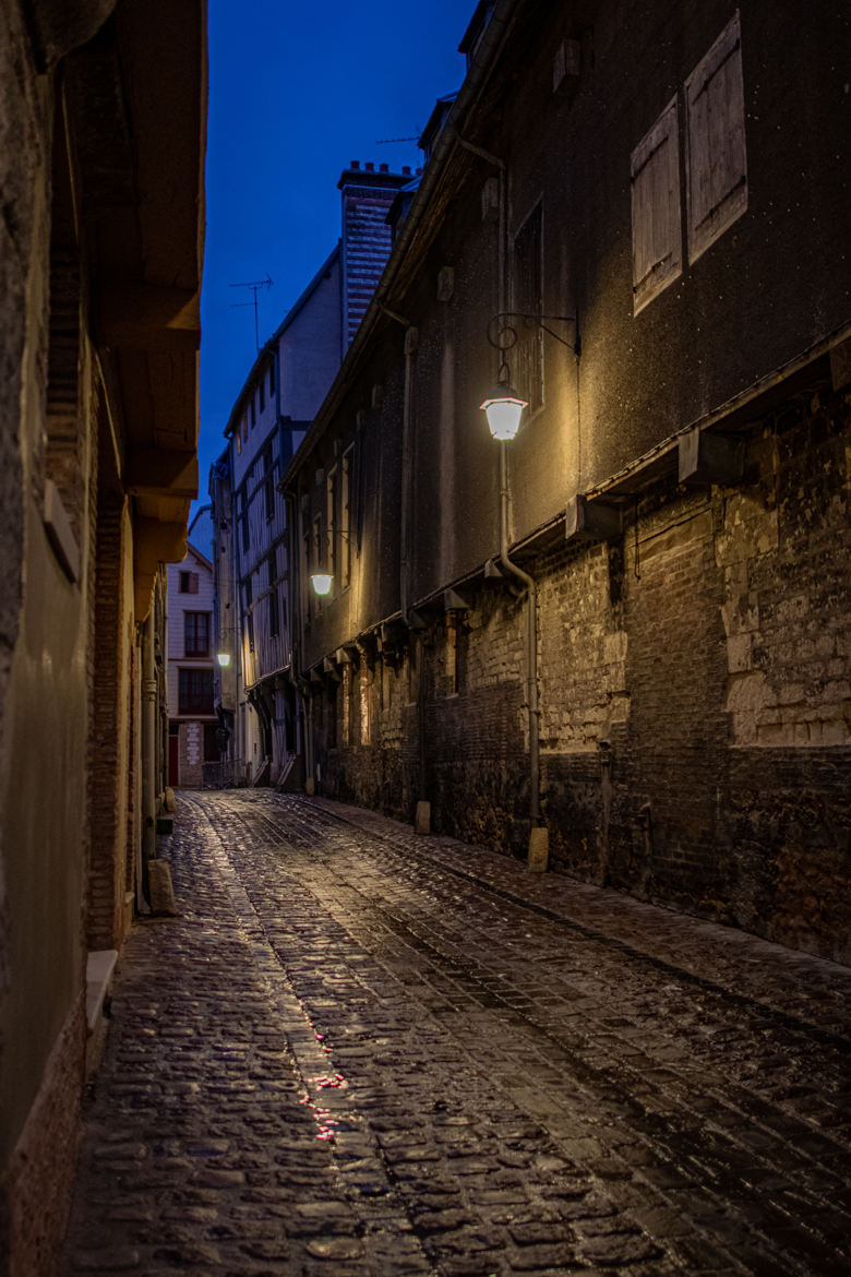 Ruelle à l'heure bleue