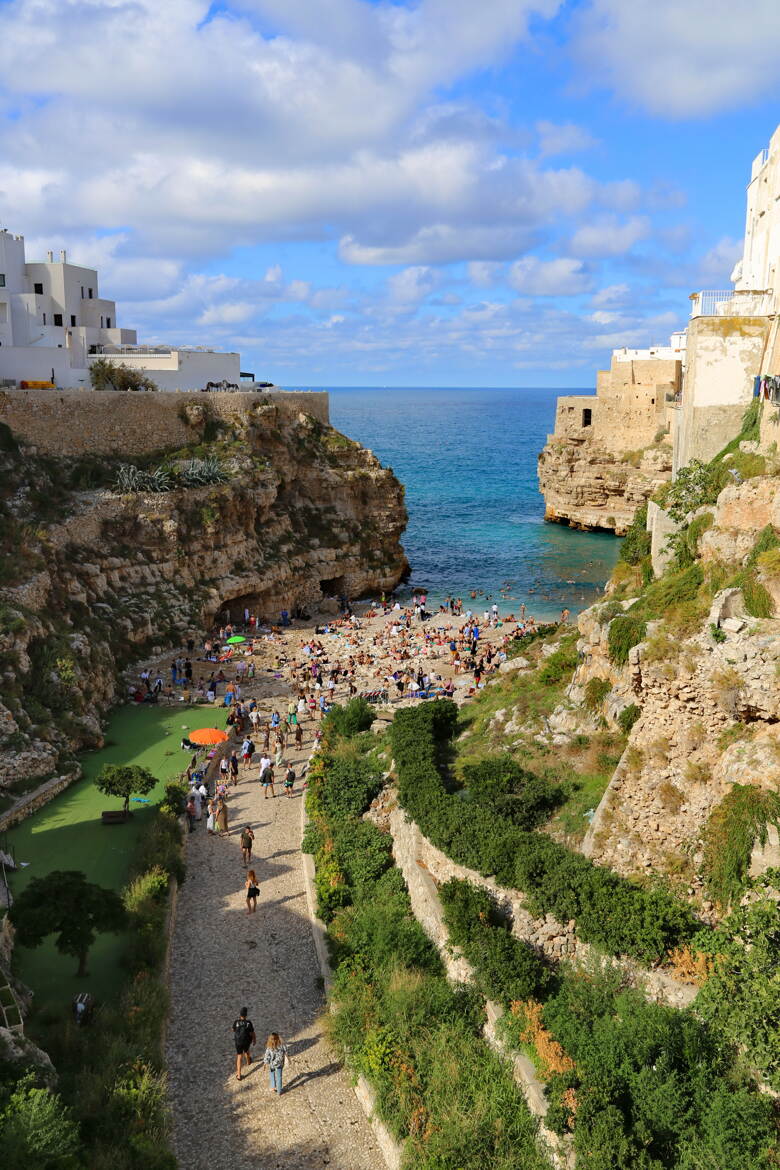 Tous les chemins mènent à Rome, celui-là mène à la plage