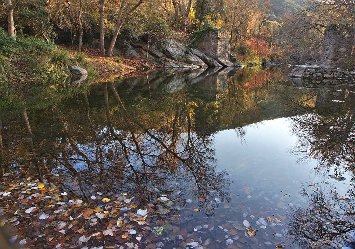 Jour d'automne dans les Pyrénnées orientale