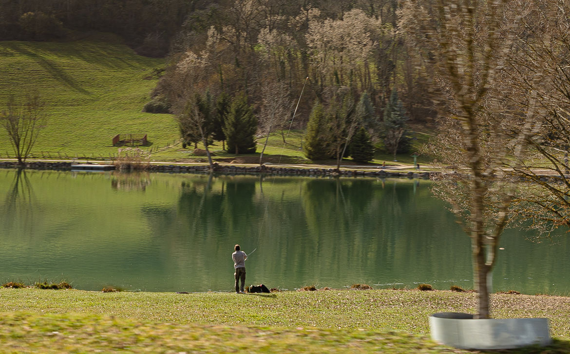 A la pêche