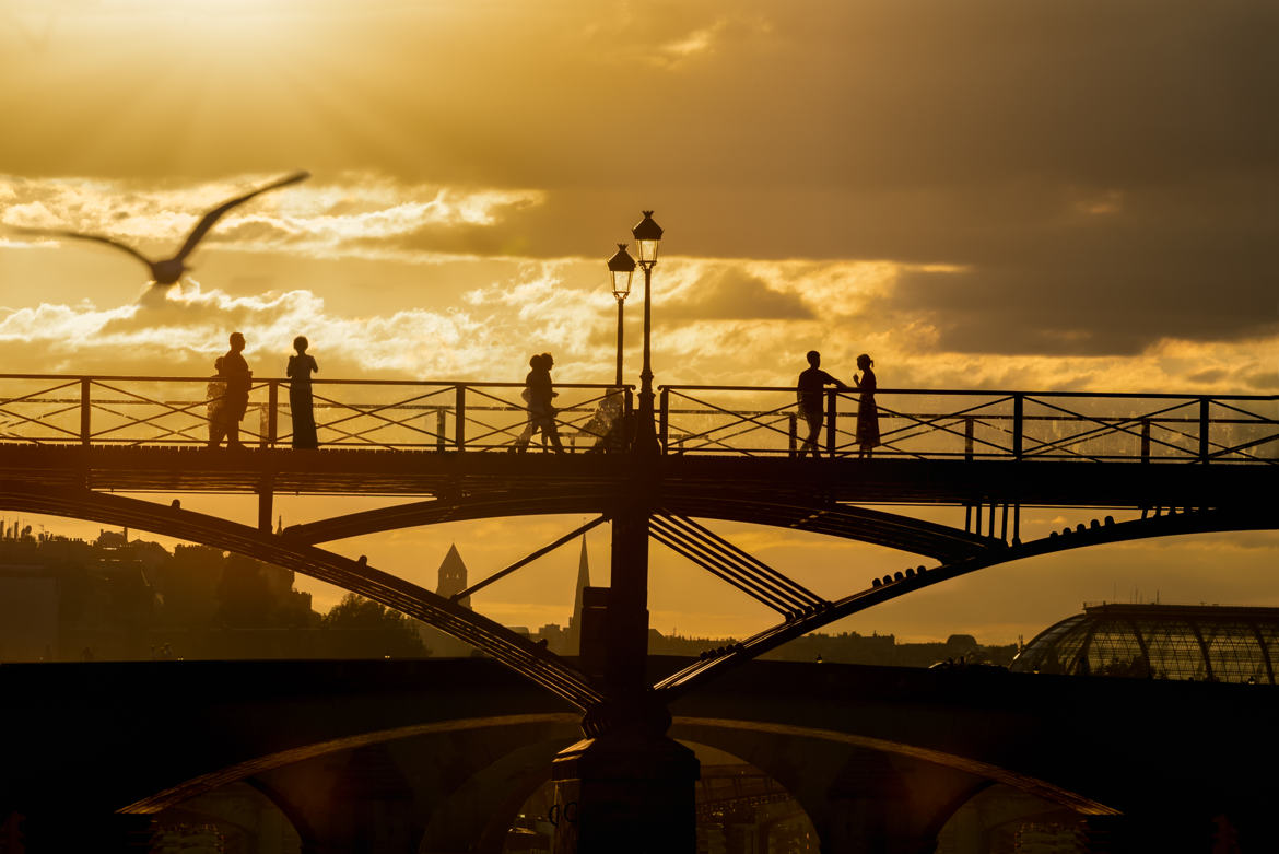 sunset parisien