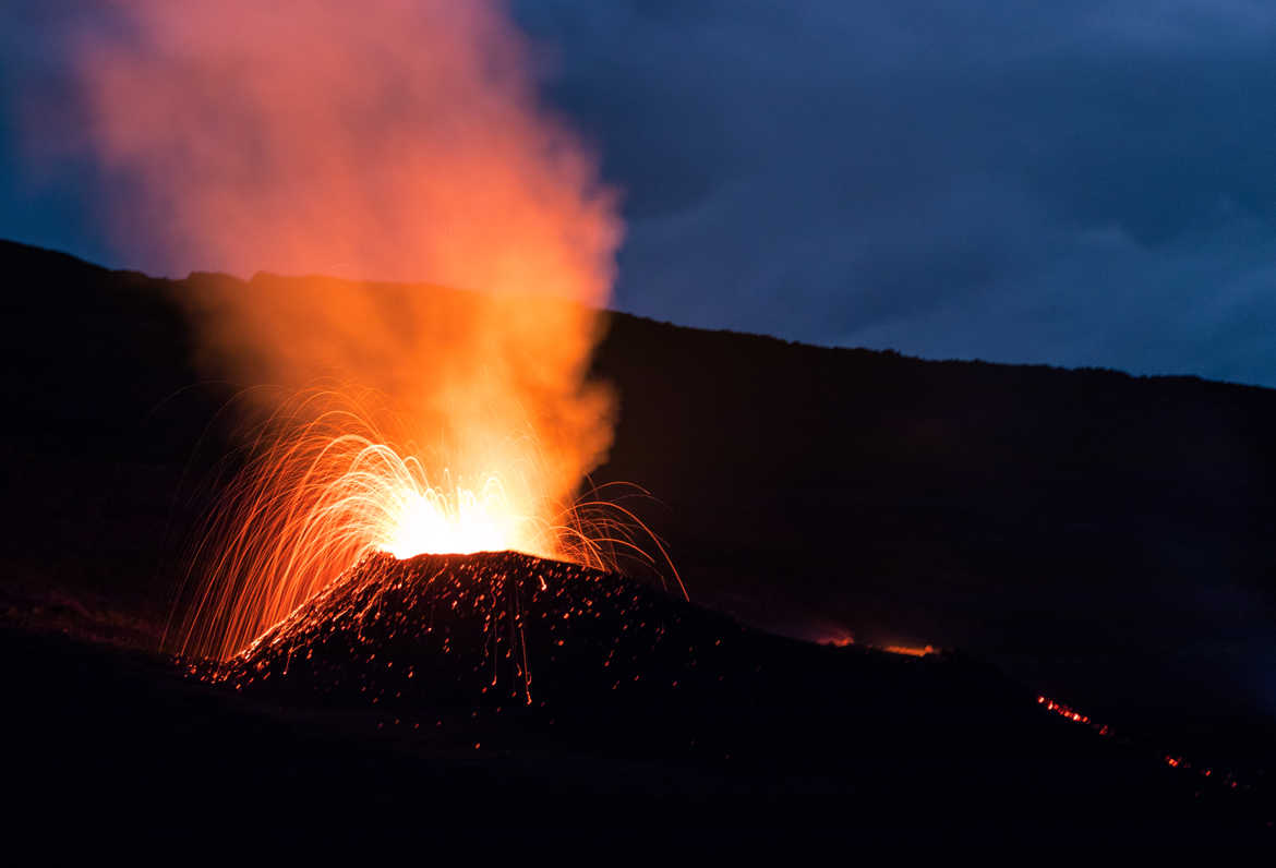 Volcan piton de la Fournaise