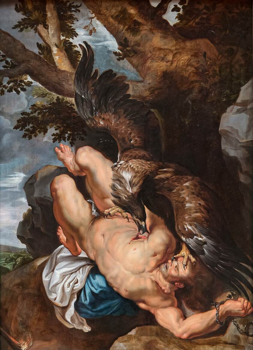 Archives picturales : Prométhée enchaîné