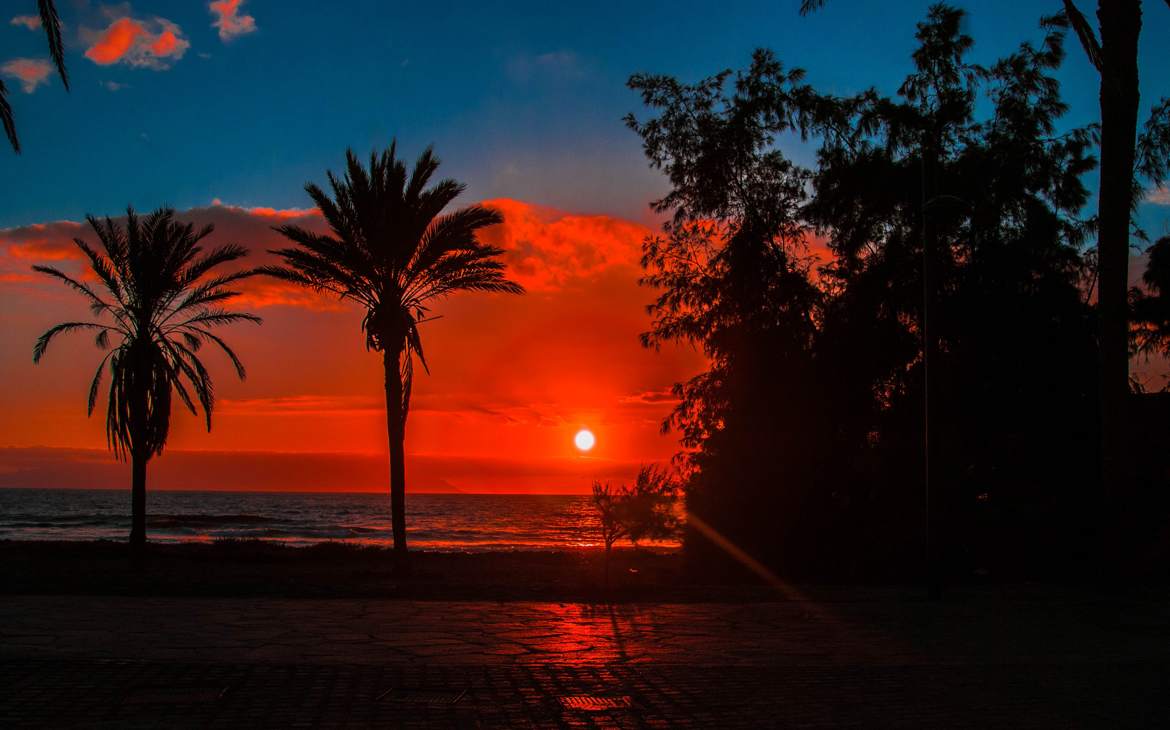 Coucher sur Ténérife 2