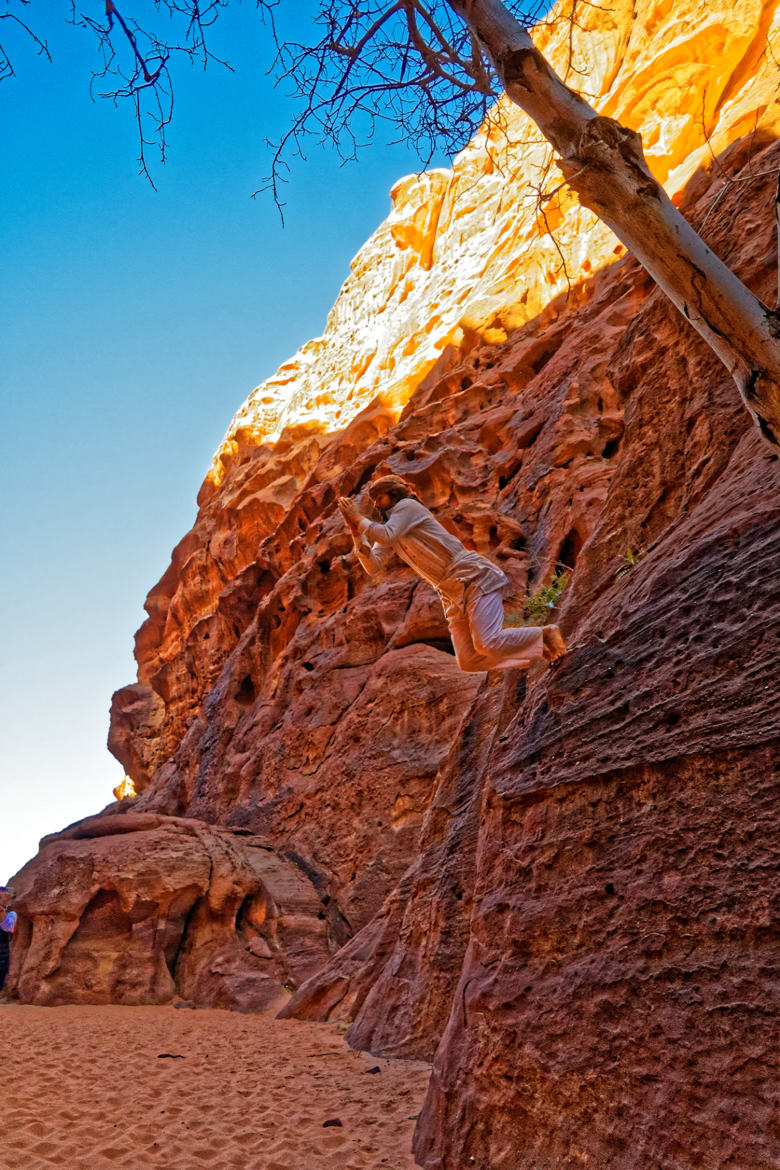 Le saut du bédouin