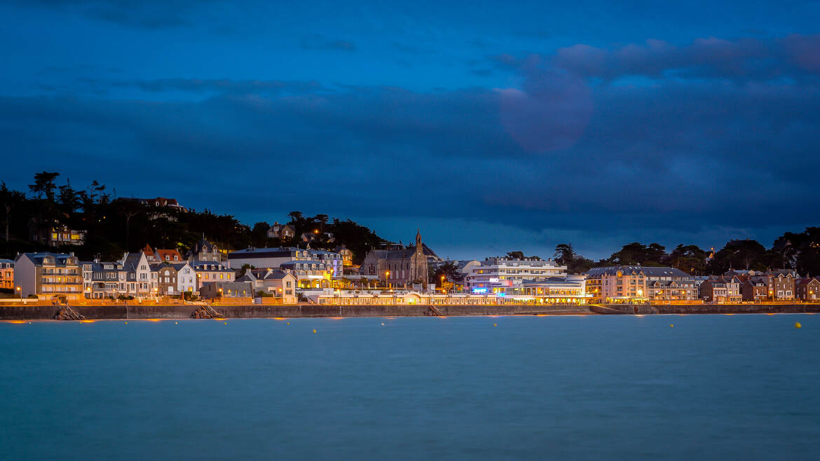 soir bord de mer