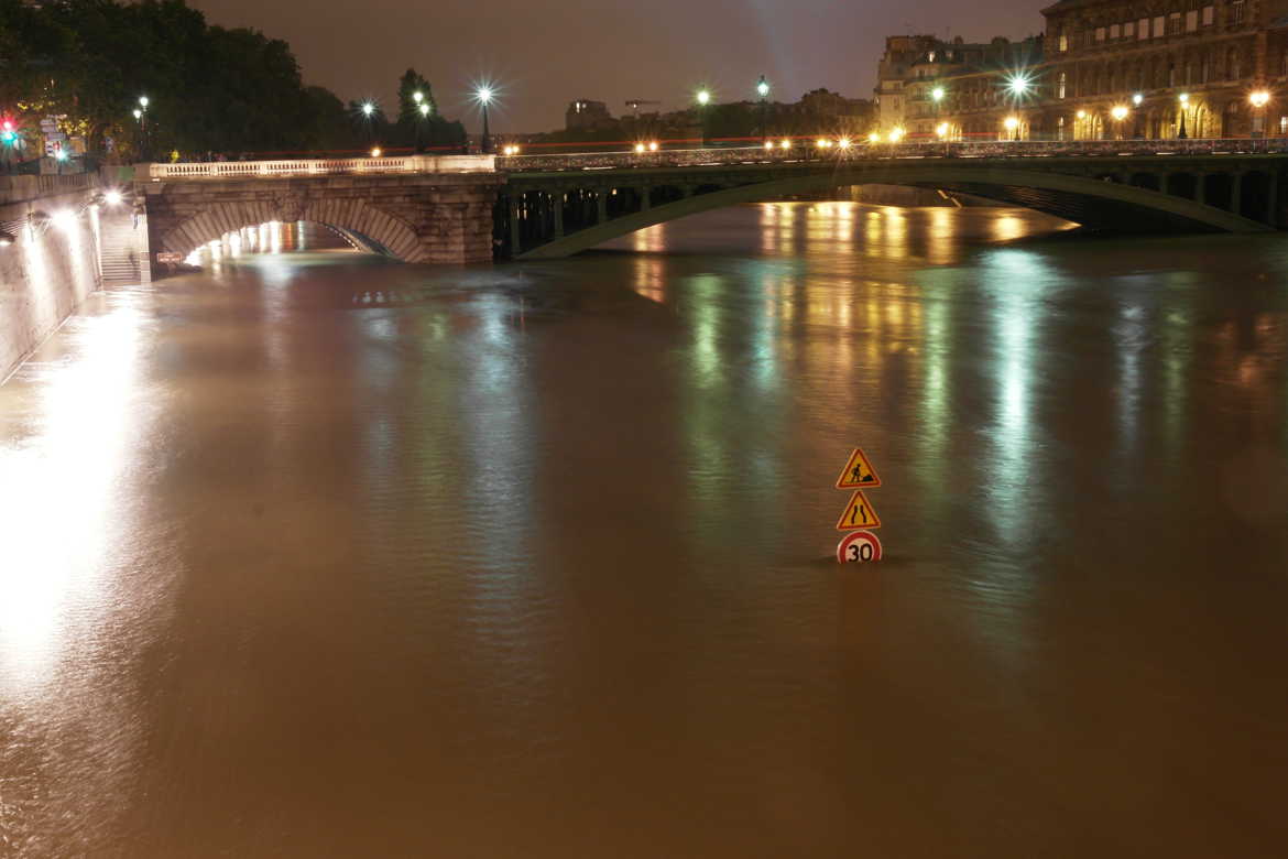 Paris sous l'eau