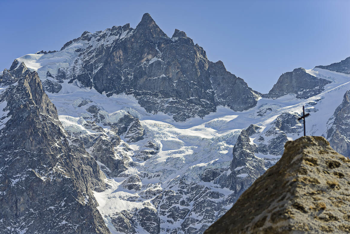 La Meije depuis l'Oratoire