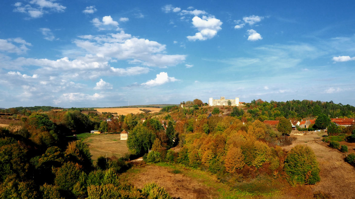 Chateau fort de Druyes les Belles Fontaines